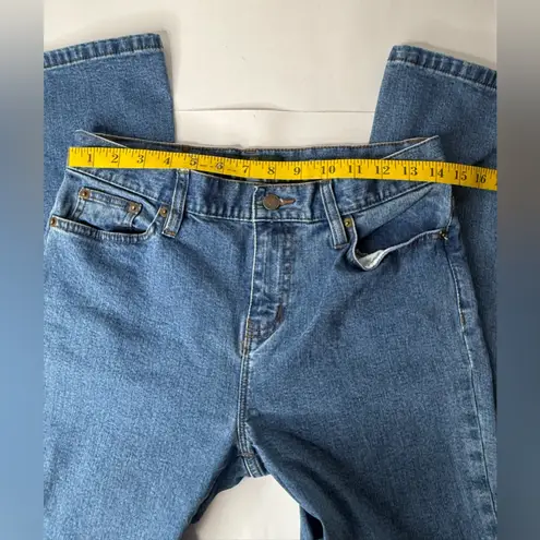 Lauren Ralph Lauren Jeans Petite Womens Size 6P Medium Wash Straight Leg Preppy Blue