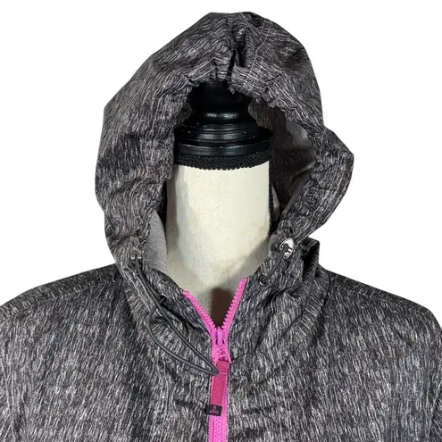 prAna Medium Callista Womens Windbreaker Jacket Full-Zip Hooded Pockets Cinch