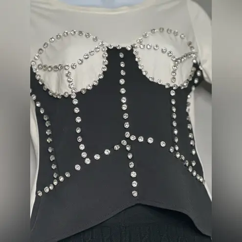 Salt Embellished Corset T