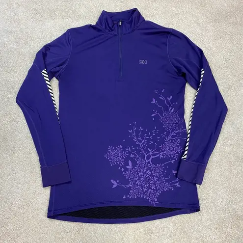 Helly Hansen  Snowflake Graphic 1/4 Zip Pullover LIFA Base Layer Top Size M - Image 2