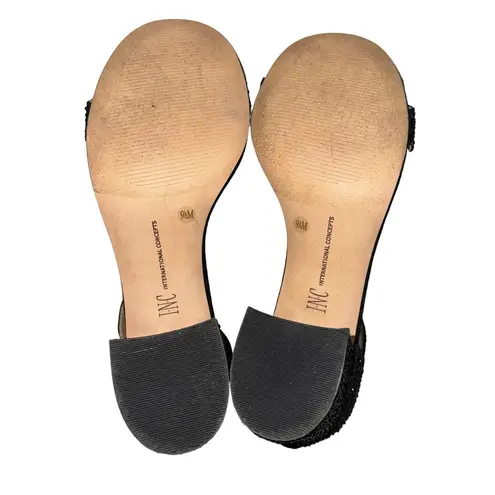 Inc international Concept Hadwin Scallop Block-Heel Sandals - Size 9.5