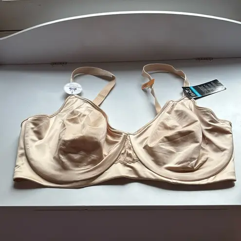 Bali Women's Passion for Comfort Back Smoothing Underwire Bra DF3390 42DD Tan