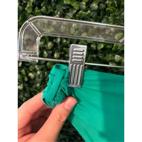 Free People  Toast Swim Signature Cinch Bikini Bottoms Sz Small NWT Emerald