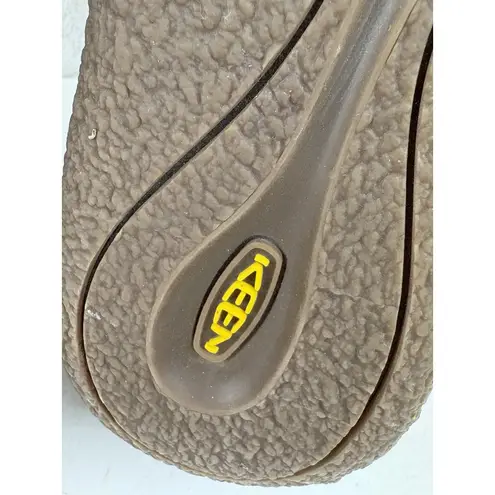 Keen * Howser II Shoe Womens Size 39.5 Slip On Curly Quilted Ivory Casual Comfort