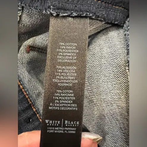 White House | Black Market  Dark Blue Skimmer Jeans Size 10 EUC