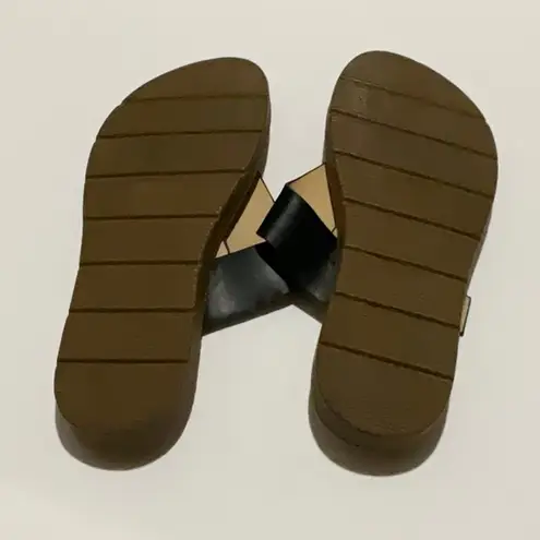 Soda Black Women's Sandal/flip flop size 9