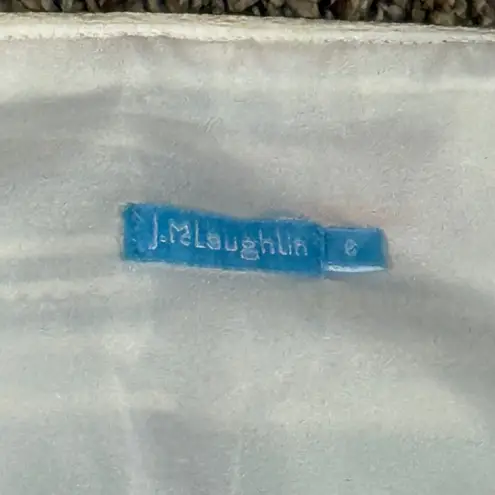 J.McLaughlin Women's Striped Skirt, Multi Color, Textured, Modern Style Sz 6 Blue