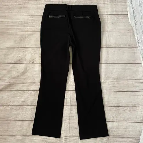 Alfani 1 Alfani black slacks w/front and back zipper pockets size 8 women