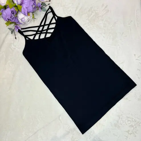 Zenana Outfitters Black Strappy Cami