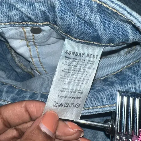 Sunday Best Mom Jeans size 6 Blue