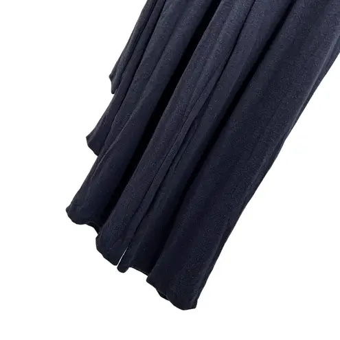 LA Made Blue Short Sleeve Jersey Knit Jumpsuit Size Small New