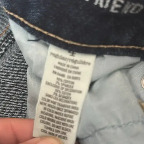 American Eagle  Jeans Women's Size 4 AE Favorite Boyfriend Jeans Dark Blue