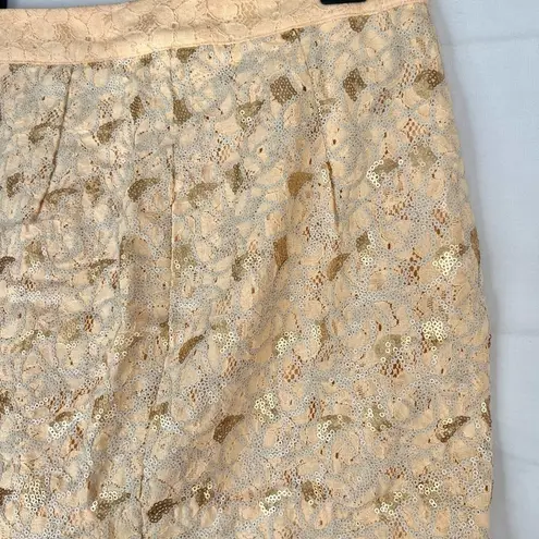 VERO MODA Sequins and Lace Mini Skirt Size 165/68A US 6