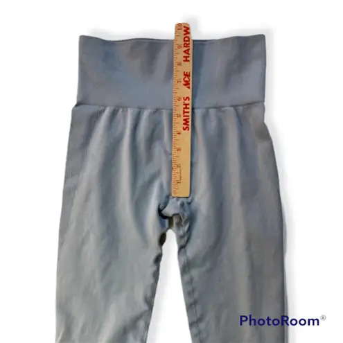 We Wore What Leggings Women’s S Small Light Gray Cropped Athleisure Yoga