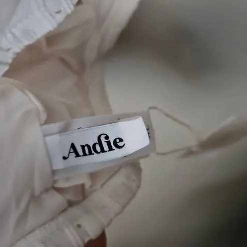 ANDIE Swimsuit The Belmar Top Bikini Coconut White VNeck Casual Neutral Vacation