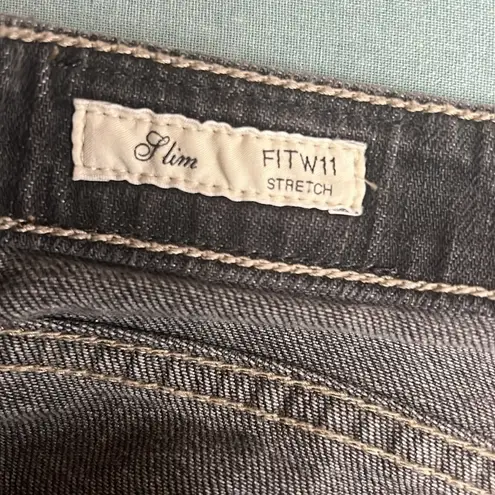 Weekend MaxMara Slim Fit W11 Jeans with Rhinestone Pocket Size 10