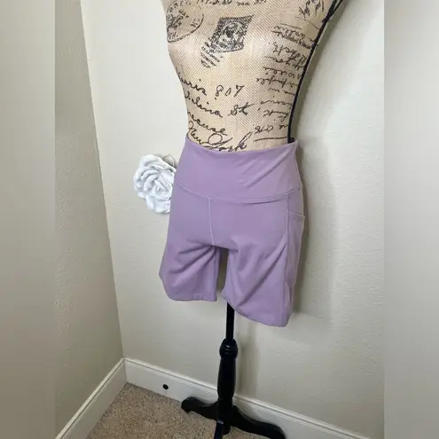 DKNY NTM: Gorgeous Light Purple High Waist Bike Short