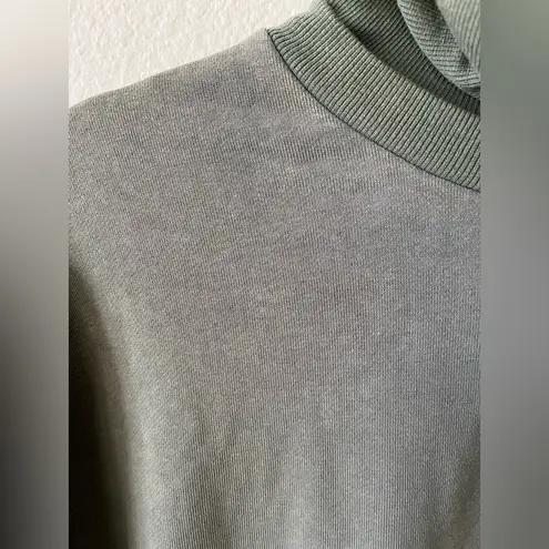 NWT RETROFETE Desreen Asymmetrical Sweater Dress in Army Green Women's Size XS