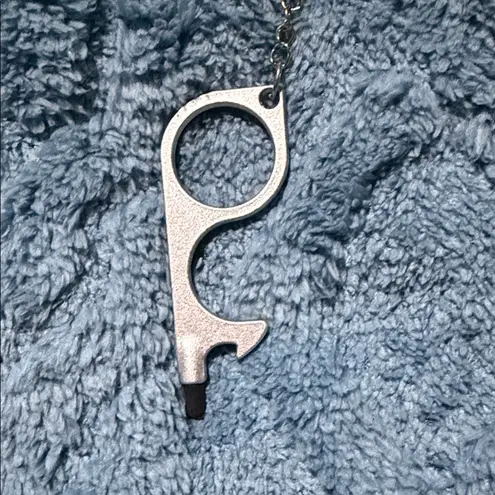 Handmade Gray You Rock Keychain & Accessories