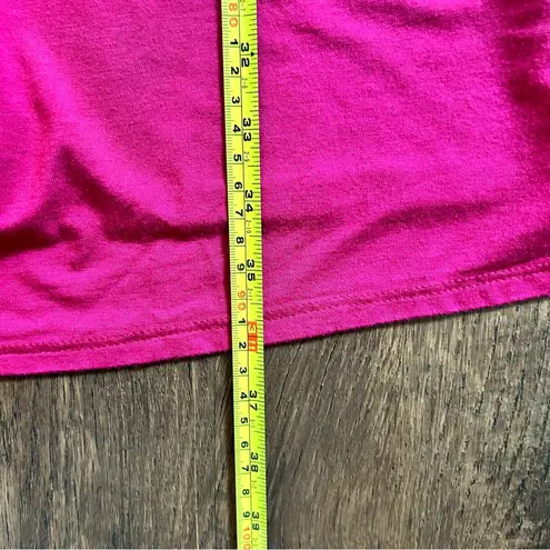Isabel Maternity by Ingrid & Isabel, hot pink tee shirt dress, size L