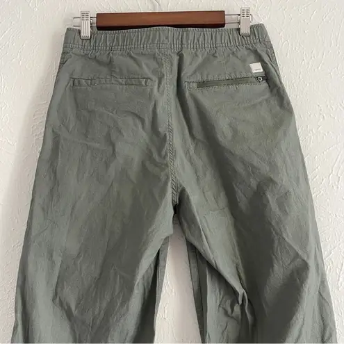 Vuori Women's Ripstop Wide Leg Pants Size Small Army Green