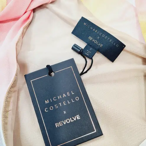 Michael Costello x REVOLVE Sedona Mini Dress in Watercolor Print