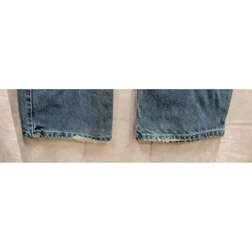 ZENA Jeans Dark Wash High Rise Straight Leg Women's Size 10 Vintage