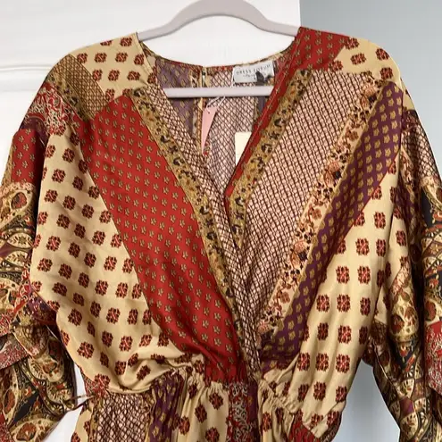 Dress Forum NWT  small jumper boho print Small