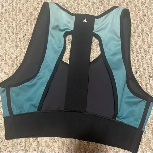 Ultracor  Luna Bra Top Ombré Teal Honeycomb- Size Small