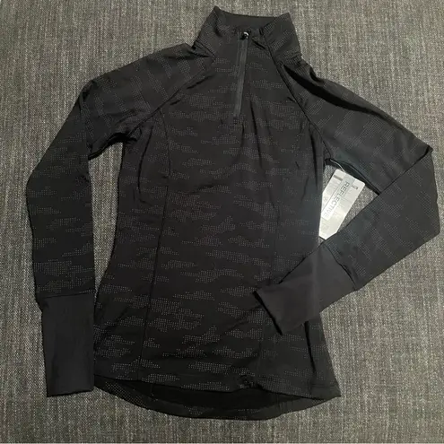 Mondetta 1/4 Zip Reflective Camo Cold Gear Top