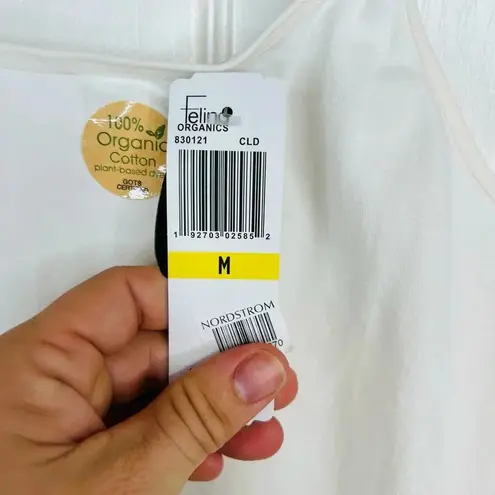 Felina Ivory Cami Top Size M Organic Cotton Eco-Friendly Plant Based Dye