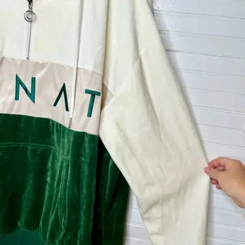 Monat Velour Track Suit Pullover Hoodie 3XL Multicolor 3