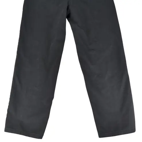 H&M  Loose Fit Black Wash Denim Jeans Women's Size 33 Baggy Relaxed Rigid Denim‎