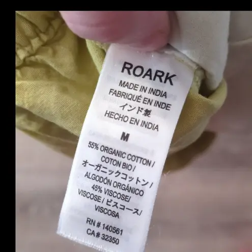 Roark Lime Idle Shorts Size Medium Yellow