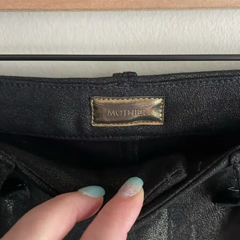 MOTHER The Looker in Cracked Shadow Black Size 26