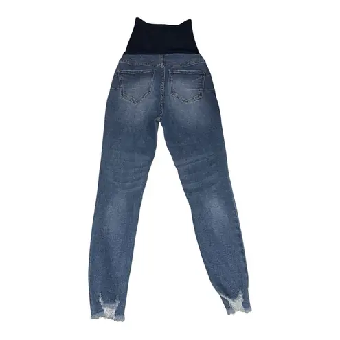 SONG maternity distressed jeans