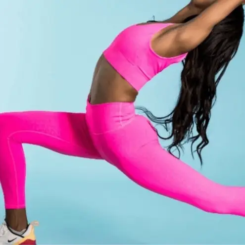 NWT IVL Chi Chi High Waisted Hydrasculpt Leggings in Hot Pink Active Sz 6