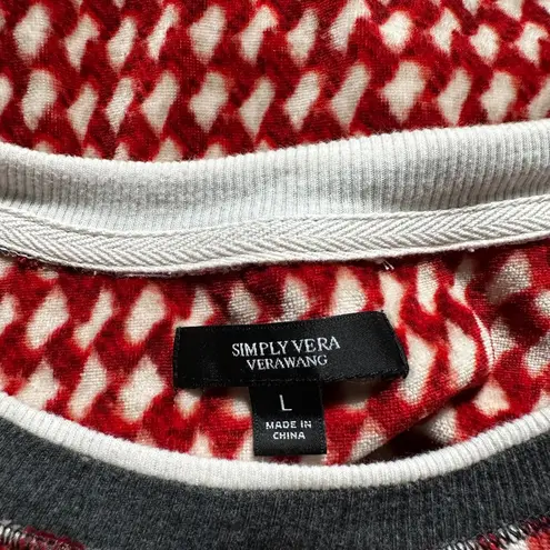 Simply Vera Wang Red Animal Print Matching Sweats Set Size Large thumbnail 5