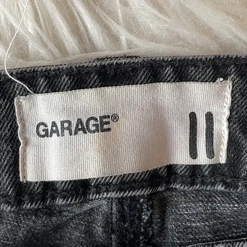 Garage Black Denim Mom Jeans | Size 11