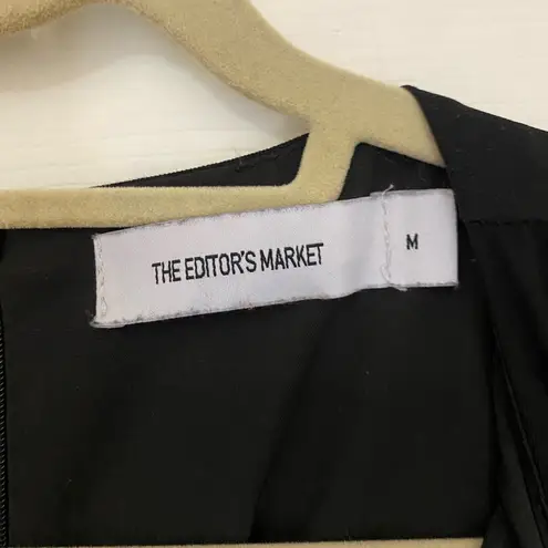 The Editor’s Market Moll V-Neck Jumpsuit in Black
