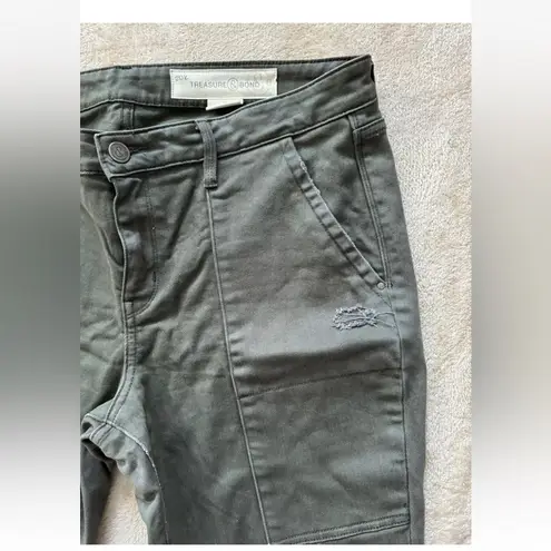 Treasure & Bond Treasure‎ & Bond Women’s Olive Green Zip Ankle Pants Size 31