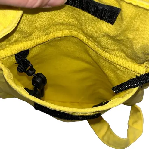 KAVU Keeper Yellow Canvas Crossbody Messenger Bag