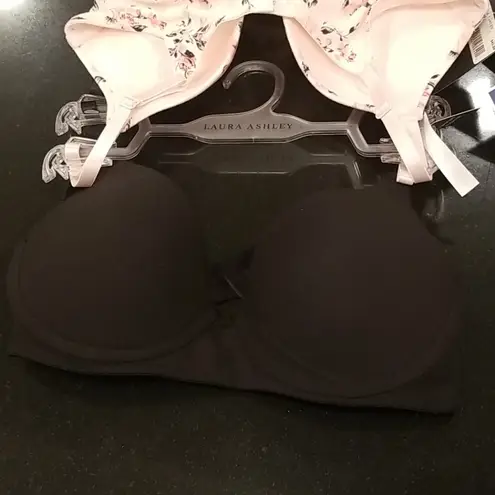 Laura Ashley ππ Comfort Push Up Bras 34C 2 Pack