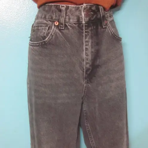 BDG Urban Outfitters  Black Wash Mom Jeans 26 / 32