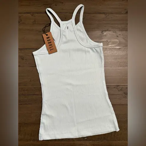 Nobull NWT Ribbed Halter Tank - Small - Crystal Blue