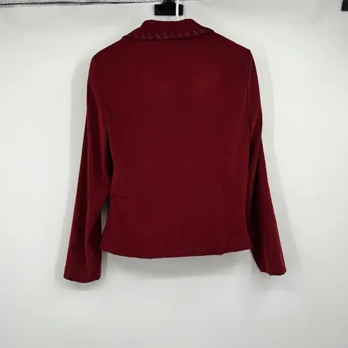 Vintage Womens Sag Harbor Red Dress & Blazer Size 8 Western Rodeo Boho Festival