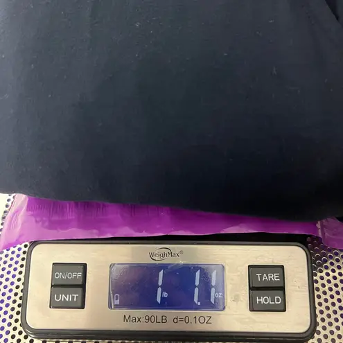 Daily Ritual Sleeveless Cropped Wide Leg Black Jumpsuit Size Medium