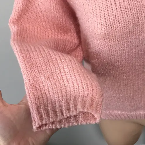 Transformers Pink Knit Vintage Sweater Medium Cottagecore Granny - Image 3