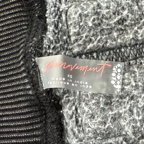 NWT Free People Movement Intercept Relaxed Fit Black Romper size XS