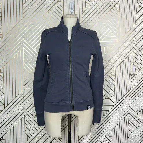 American Giant Heavyweight Full Zip Up Sweatshirt Jacket Jacket Gray Size XS